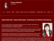 Tablet Screenshot of praxis-adarsha.de